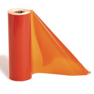 Thermal transfer ribbon, W=110.0mm, orange, 74m