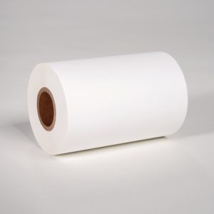 Thermal transfer ribbon, W=100.0mm, white, 300m