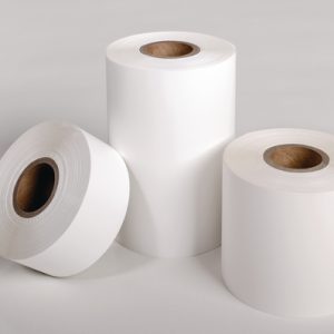Thermal transfer ribbon, W=70.0mm, white, 300m