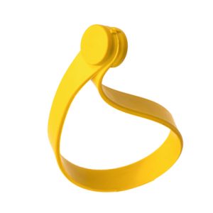 Releasable cable tie, 330x15mm, yellow, 5pcs.