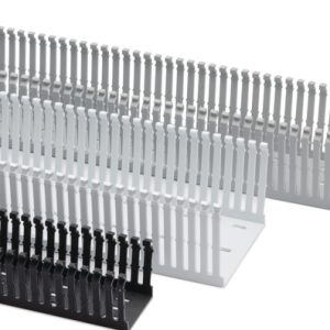 Wiring duct, 25.4x52.6mm, L=1.83m, black, 36.58m