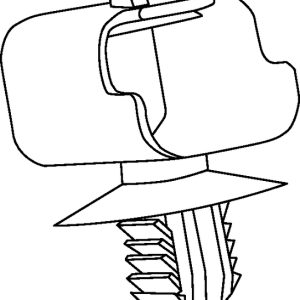 Protection cap for connectors, black, 1100pcs.