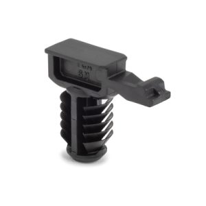 Connector clip, black, 3000pcs.
