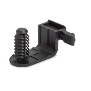 Connector clip, black, 2000pcs.