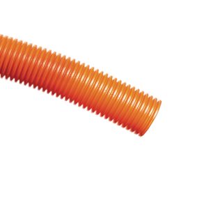 Corrugated tubing, nom?12.70mm, OD=17.78mm, ID=13.11mm, orange, 335.30m