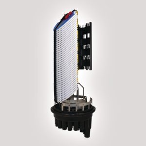 UFC C length tubed closure with basket and 36 x SMF SE-A 3A splice trays